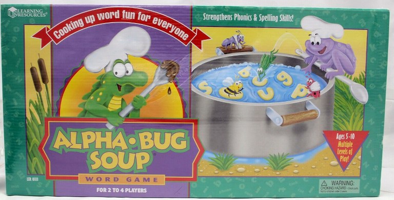 Alpha-Bug Soup Word Game