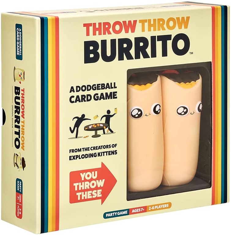 Throw Throw Burrito: a dodgeball card game