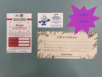 week 8 prizes