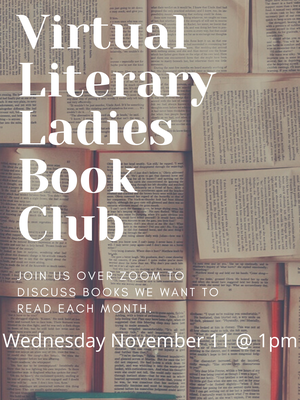 1st Virtual Literary Ladies Book Club