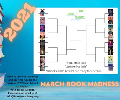 2021 March Book Madness Challenge 2021 March Book Madness Challenge