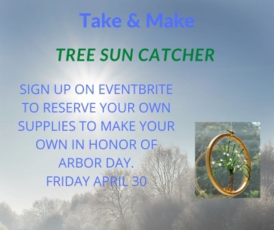 DIY Tree Sun Catcher DIY Tree Sun Catcher