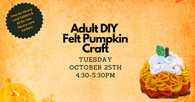 Adult DIY Felt Pumpkins