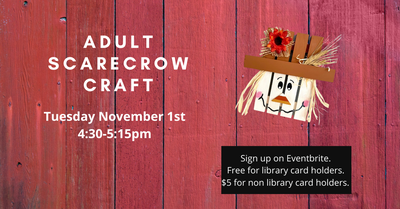 Adult Scarecrow Craft