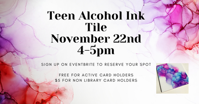 Alcohol Ink Tile Alcohol Ink Tile