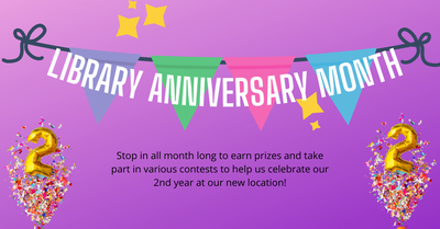 Anniversary Month Celebration!