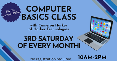 Computer Basics Class Computer Basics Class