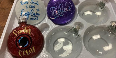 Cricut DIY Night: Personalized Ornaments