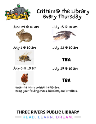 Critter Thursdays Critter Thursdays