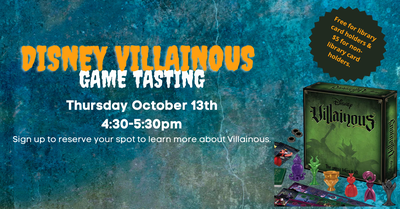 Disney Villainous Game Tasting