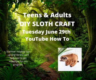 DIY Felt Sloth Craft DIY Felt Sloth Craft
