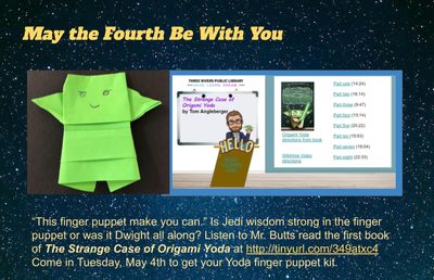 Make Your Own Origami Yoda and Read Aloud