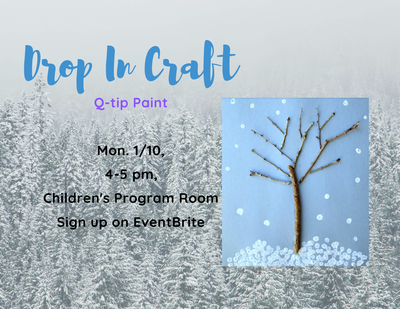 Drop-In Craft: Q-Tip Painting