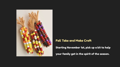 Fall Take & Make Craft Fall Take & Make Craft