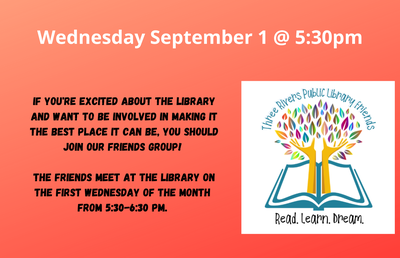 Friend of the Library Meeting Friend of the Library Meeting