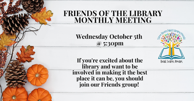 Friends of the Library Meeting Friends of the Library Meeting