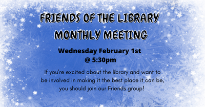 Friends of the Library Meeting