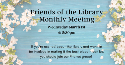 Friends of the Library Meeting