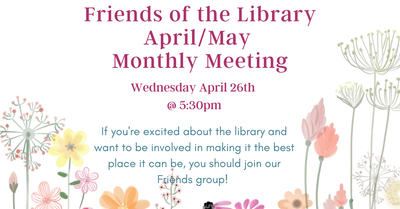 Friends of the Library Meeting Friends of the Library Meeting