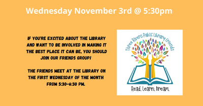 Friends of the Library Meeting Friends of the Library Meeting