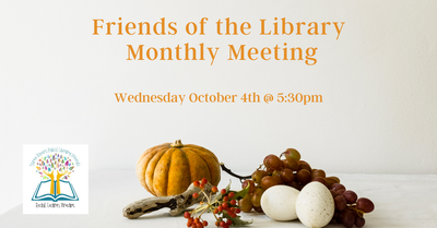 Friends of the Library Meeting Friends of the Library Meeting