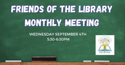 Friends of the Library Meeting Friends of the Library Meeting
