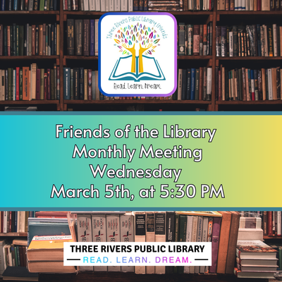 Friends of the Library Meeting Friends of the Library Meeting