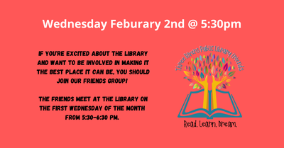 Friends of the Library Meeting Friends of the Library Meeting