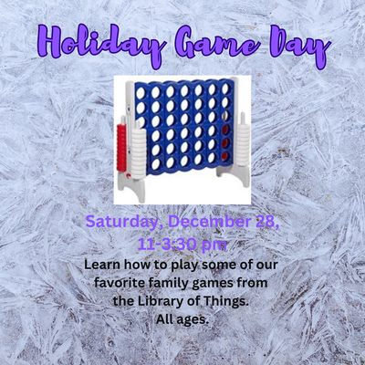 Holiday Game Day Holiday Game Day