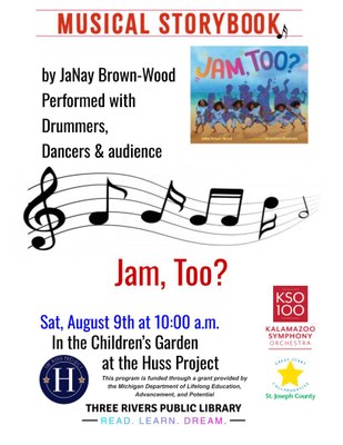 Jam, Too? musical storybook with the KSO Jam, Too? musical storybook with the KSO