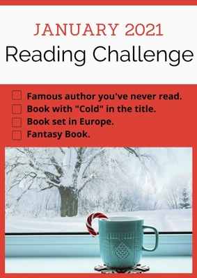 Adult January Reading Challenge Adult January Reading Challenge