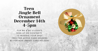 Jingle Bell Ornament Jingle Bell Ornament