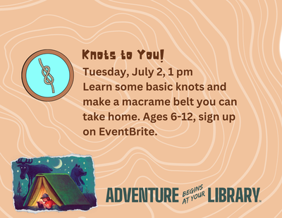 Knots for You! Knots for You!