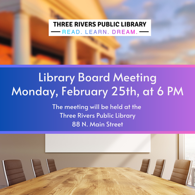 Library Board Meeting Library Board Meeting