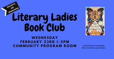 Literary Ladies Book Club Literary Ladies Book Club