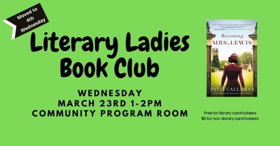 Literary Ladies Book Club Literary Ladies Book Club
