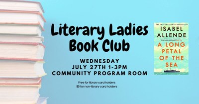 Literary Ladies Book Club — Three Rivers Public Library