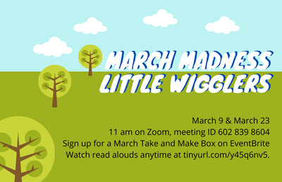 Little Wigglers: "March Madness" Little Wigglers: "March Madness"