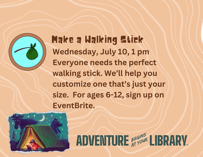 Make a Walking Stick Make a Walking Stick