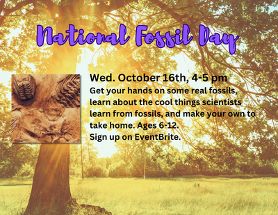National Fossil Day National Fossil Day