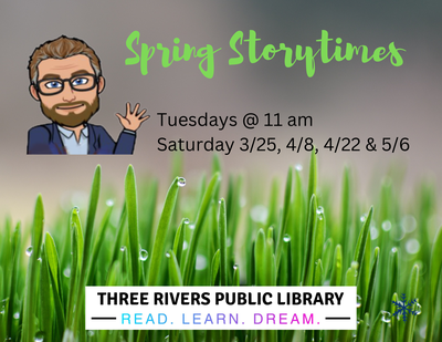 Preschool Storytime with Mr. B! Preschool Storytime with Mr. B!