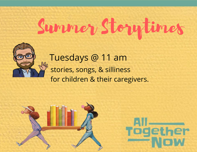 Preschool Storytime with Mr. B! Preschool Storytime with Mr. B!