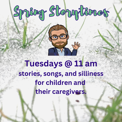 Preschool Storytime with Mr. B.