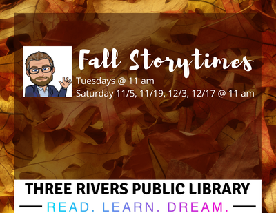 Preschool Storytime with Mr. B! Preschool Storytime with Mr. B!