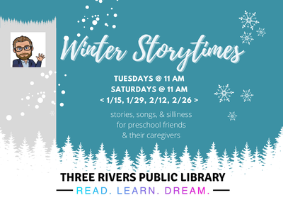 Preschool Storytime with Mr. B! Preschool Storytime with Mr. B!