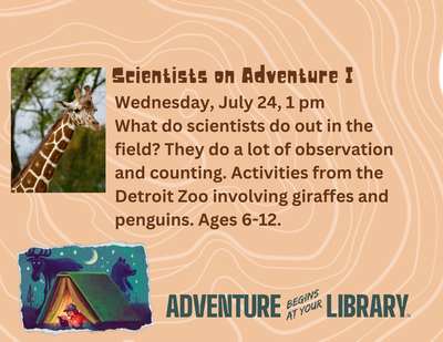 Scientists on Adventure I Scientists on Adventure I