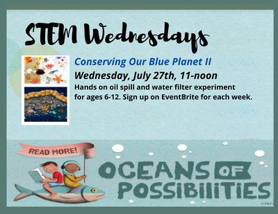 STEM Wednesdays: Preserving our Blue Planet II STEM Wednesdays: Preserving our Blue Planet II