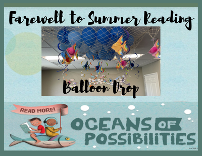 Summer Reading Balloon Drop! Summer Reading Balloon Drop!