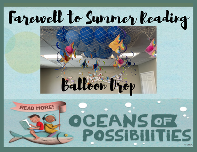 Summer Reading Balloon Drop!