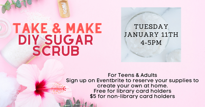 Take & Make Sugar Scrub Take & Make Sugar Scrub